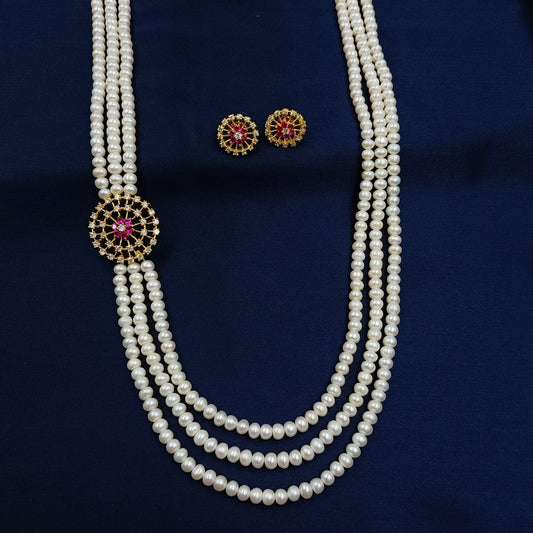 Excellent Floret Designer Fresh Water Pearls Ranihaar