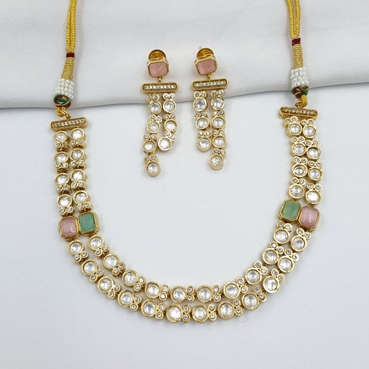 Stunning Designer Two Layer Necklace