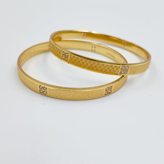 Fancy Gold Plated Bangles