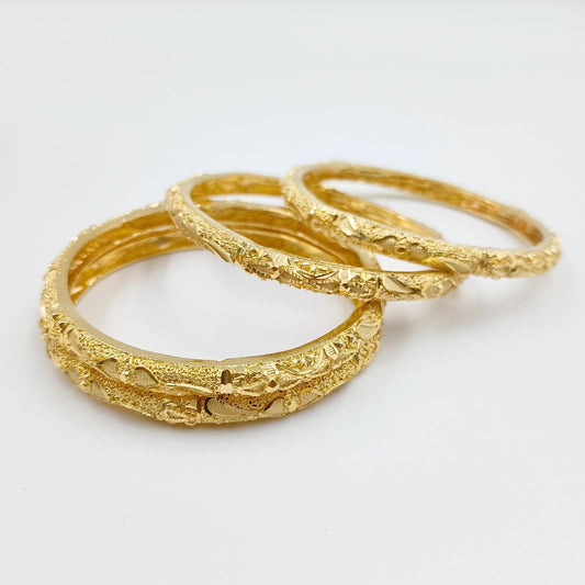 Shreephala Gold Plated Bangles