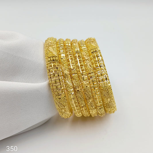 Nakashi Attractive Gold Plated Bangles