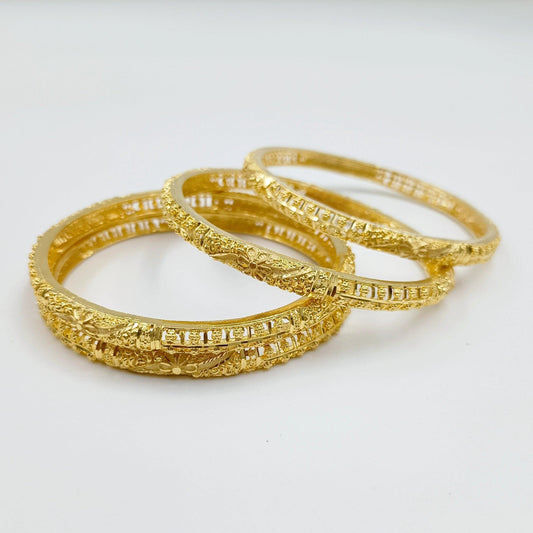 Nakashi Attractive Gold Plated Bangles