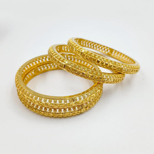 Indrayani Attractive Gold Plated Bangles