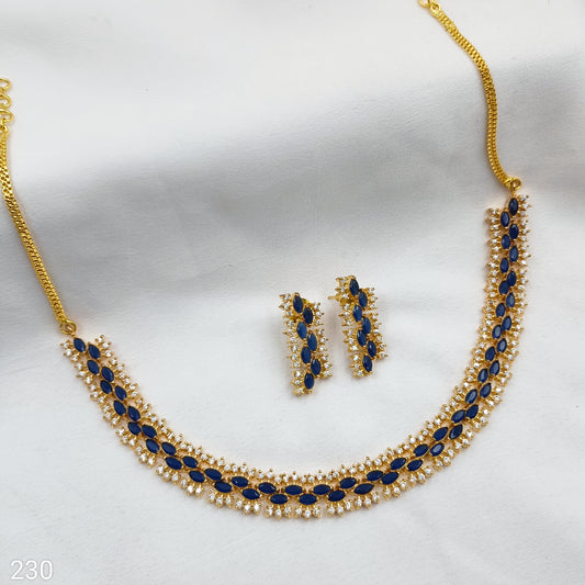 Sparkling Designer Necklace Set