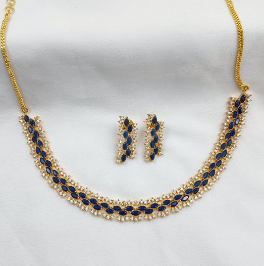 Sparkling Designer Necklace Set