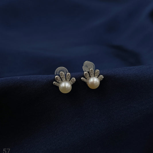 Precious Hand Designer 92.5 Silver Earrings