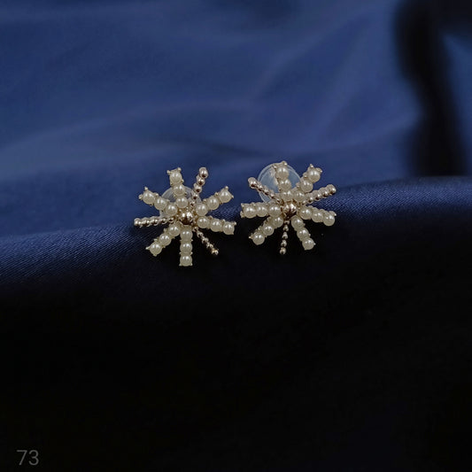 Unique Floret Designer 92.5 Silver Earrings