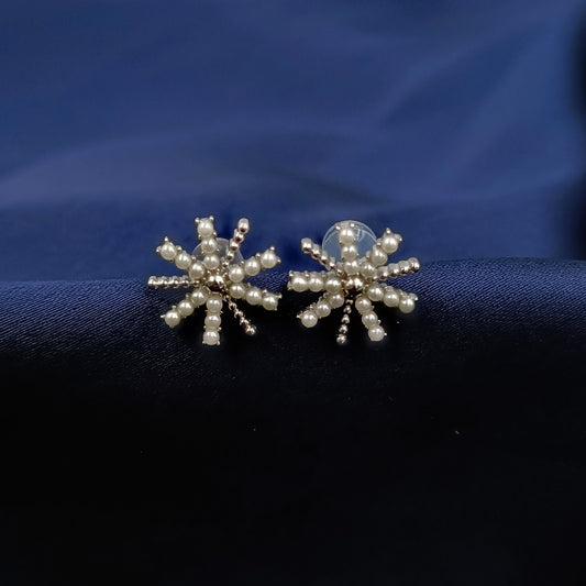 Unique Floret Designer 92.5 Silver Earrings