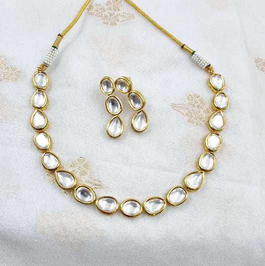 Pretty Designer Kundan Necklace Set