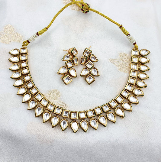 Glorious Designer Kundan Necklace Set