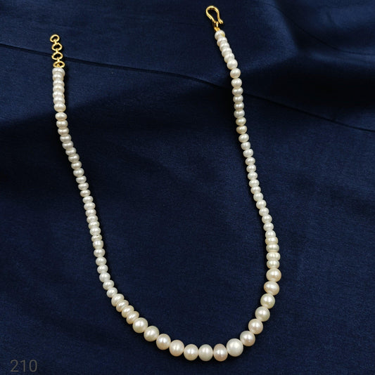 Uneven Fresh Water Pearls Studded Mala