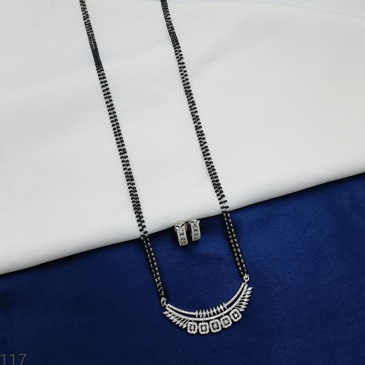 Unique Designer Cz Mangalsutra