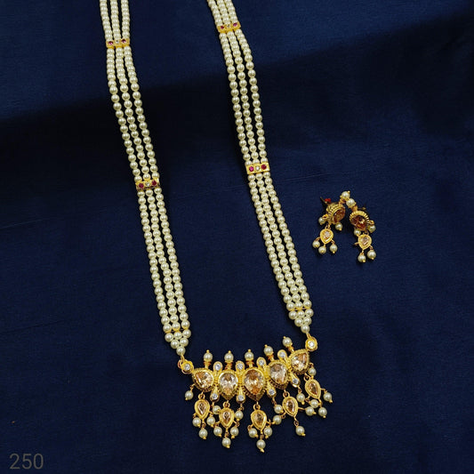 Massive Traditional Designer Pearls Ranihaar