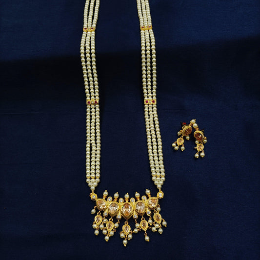 Massive Traditional Designer Pearls Ranihaar