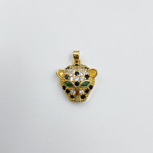 Tiger Designer Stone Studded Pendent