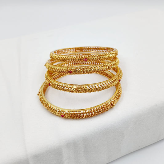 Precious  Geru Finishing Designer Bangles