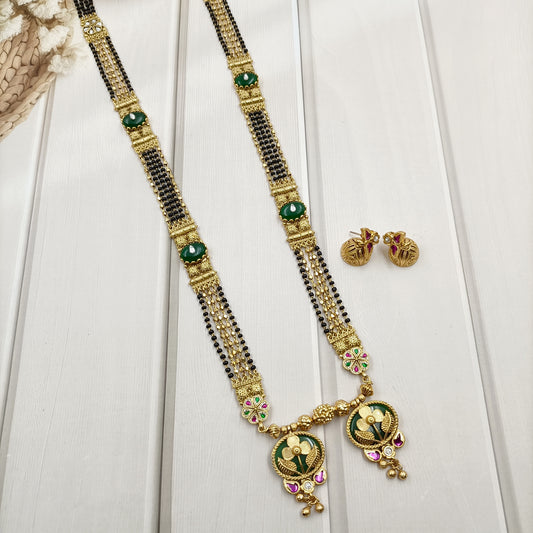 Stunning Trandy designer Long Mangalsutra