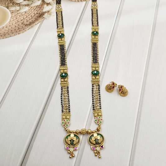 Stunning Trandy designer Long Mangalsutra