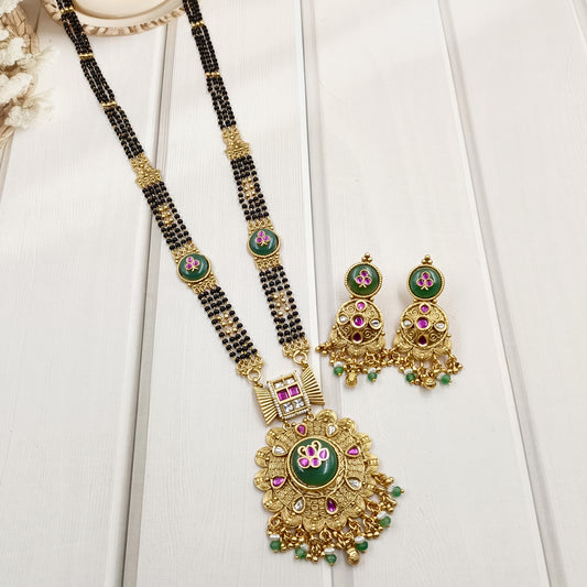 Gleaming Treandy Designer Long Mangalsutra