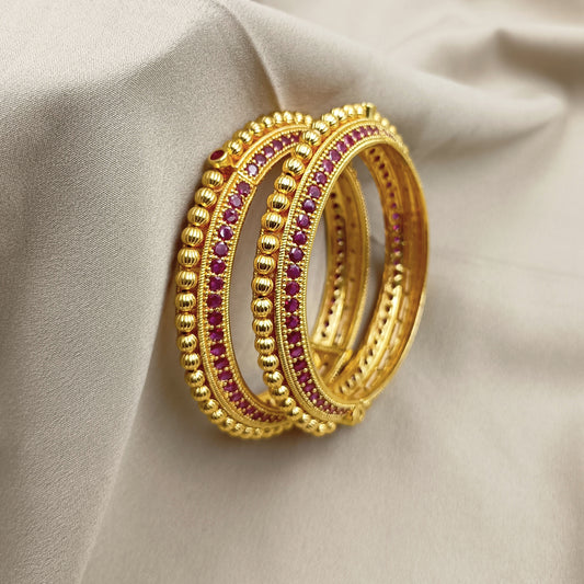 Captivating Trendy Designer Pearl Bangles