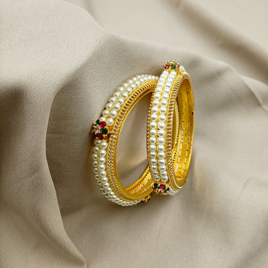 AdorableTrendy  Designer Pearl Bangles