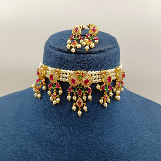 Charming Peacock Designer Trendy Chinchpeti
