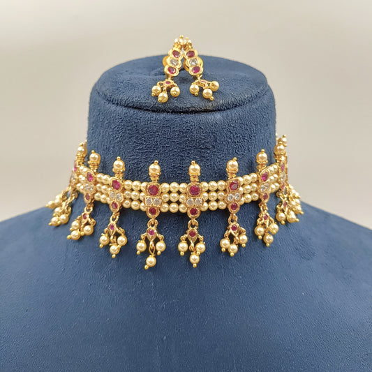 Gleaming Designer Traditional Chinchpeti