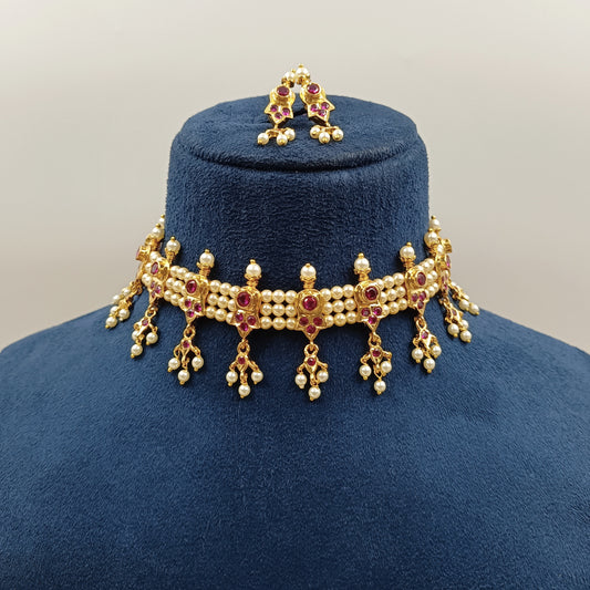 Pretty Designer Traditional Chinchpeti
