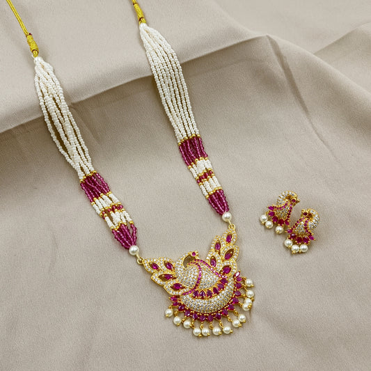 Decorous Peacock Designer Chida Tanmani