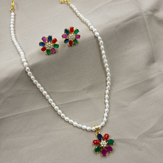 Antique Designer Fresh Water Pearls Set