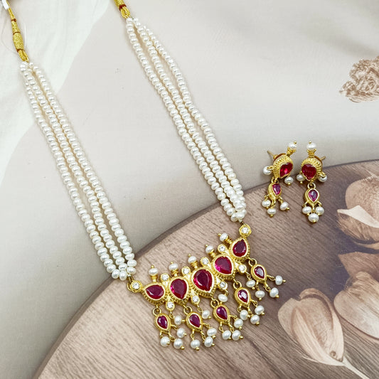 Beautiuful Designer Fresh Water Pearls Tanmani