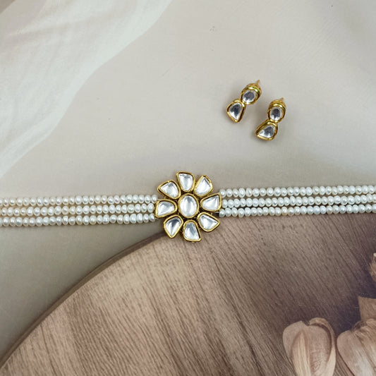 Brilliant Designer Fresh Water Pearls Choker