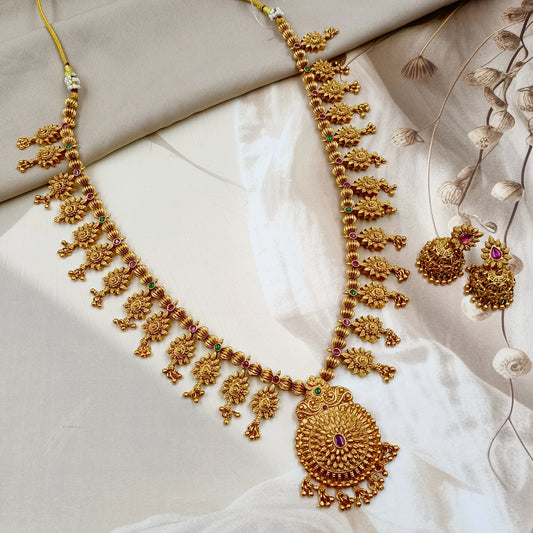 Classic Floret Designer Kolhapuri Saaj