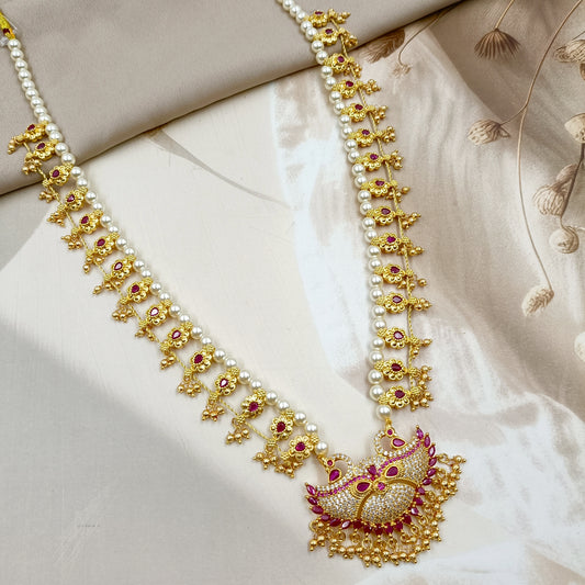 Majestic Peacock Designer Kolhapuri Saaj