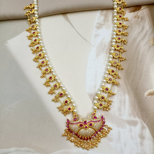 Majestic Peacock Designer Kolhapuri Saaj