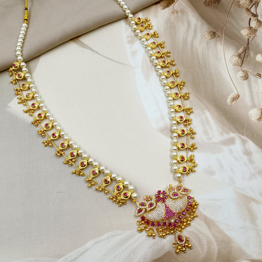 Radiant Peacock Designer Kolhapuri Saaj