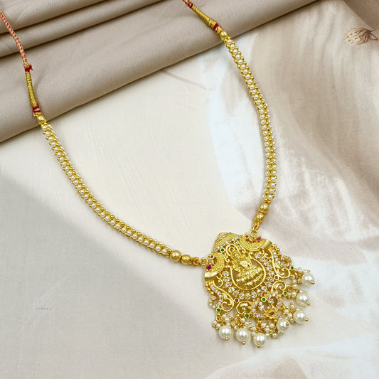 Lord Laxmi Designer Traditional Thushi