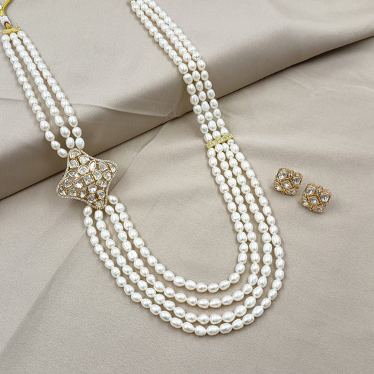 Alluring Designer Fresh Water Pearl Ranihaar