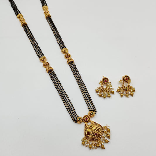 Alluring Designer Trendy Temple Mangalsutra