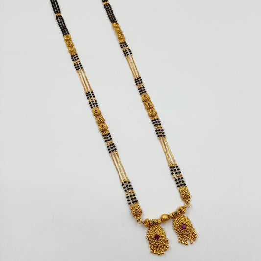 Brilliant Trendy Designer Temple Mangalsutra