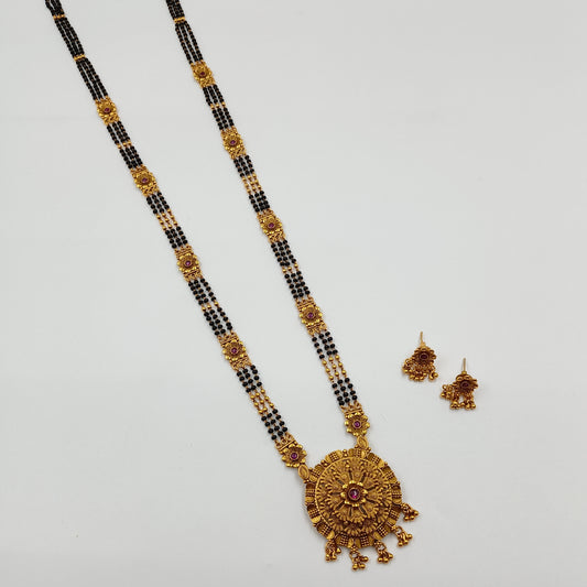 Classic Trendy Designer Temple Mangalsutra