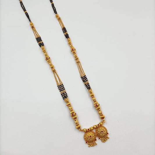 Elegance Trendy Designer Temple Mangalsutra