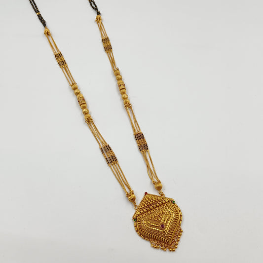 Imperial Trendy Designer Temple Mangalsutra