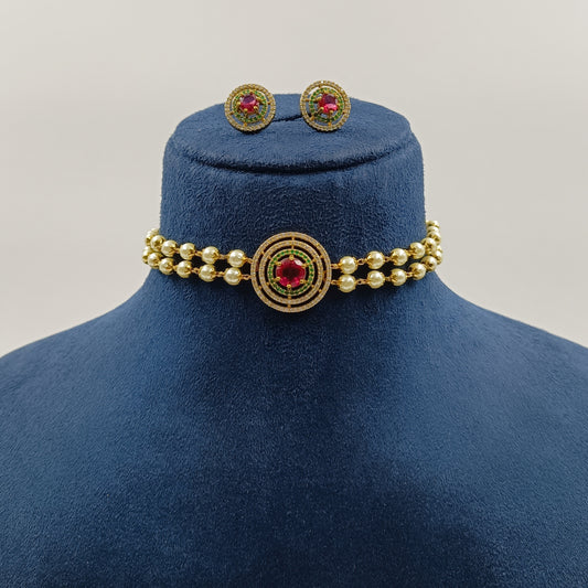 Dazzing Designer Choker Set