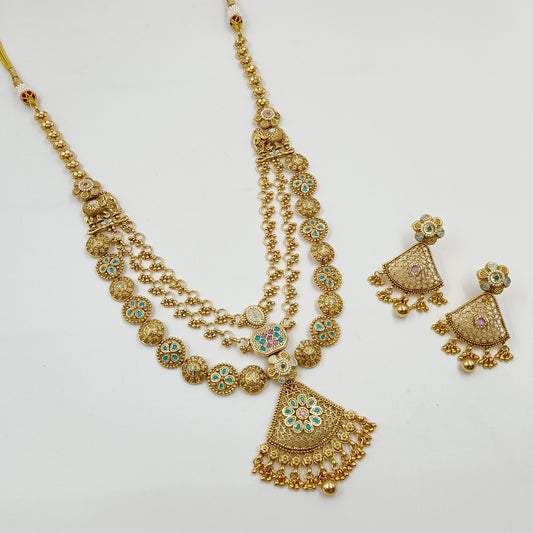 Alluring Trendy Designer Rajwadi Long Set