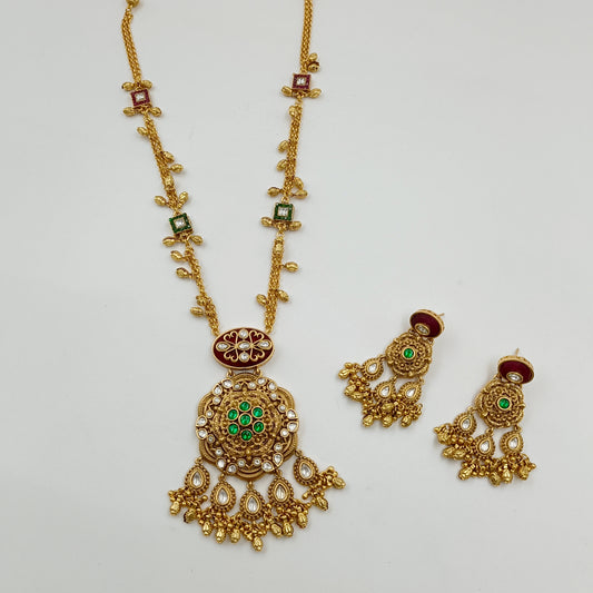 Floret Designer Trendy Rajwadi Long Set