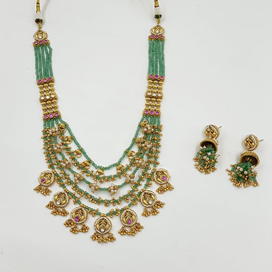 Blissful Designer Trendy Rajwadi Long Set