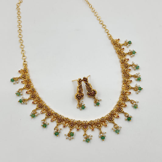 Antique Designer Necklace Set