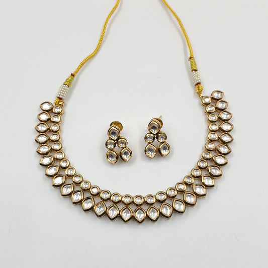 Blooming Designer Real Kundan Set