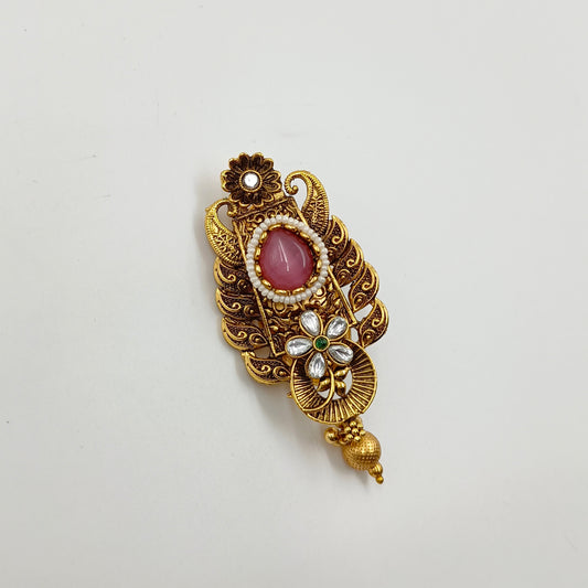 Massive Designer Sari Pin
